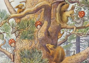Elsa Beskow: De kabouterkinderen, 1937: De boom