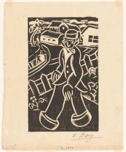 Boer door Else Berg (signed by artist)