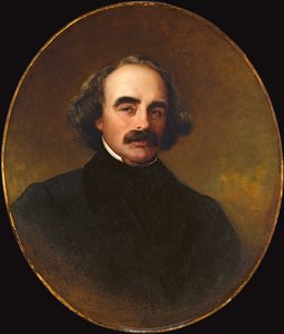 Nathaniel Hawthorne door Emanuel Gottlieb Leutze