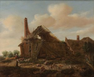 Boerderij in puin door Emanuel Murant