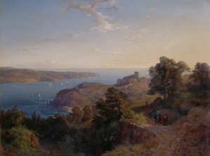 De monding van de Bosporus (Yoros Kalesi)
