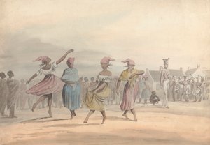 Een dans in Jamaica
