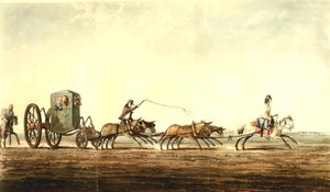 Postkoets, provincie Buenos Aires, ca 1818