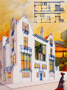 Huisontwerp, c.1905-6