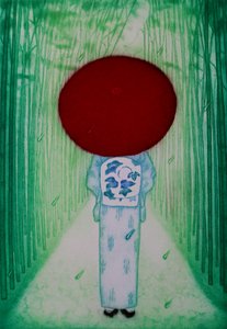 Rode paraplu, 2007 (ets)