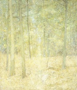 Een Boslandschap door Emil Carlsen