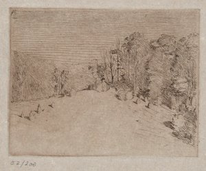 Connecticut Heuvel door Emil Carlsen