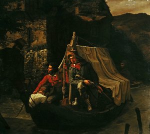 De smokkelaars, 1830 door Emil Ebers