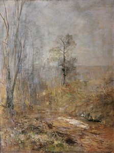 Maartstemming – Vroege lente in het Wienerwald door Emil Jakob Schindler