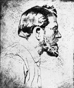 Emil Orlik - zelfportret