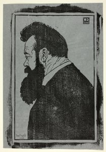 F. Hodler door Emil Orlik