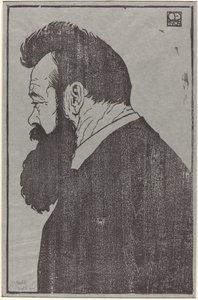 Ferdinand Hodler door Emil Orlik