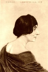 Portret van Wanda Landowska