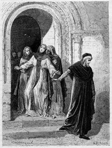 Abélard (of Abailard) door Emile Antoine Bayard