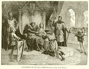 Ceremonie van Feodale Dienst