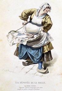 La mère Chaplu in Les députés de la Halle