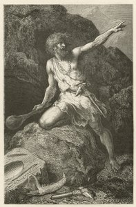De mens in het tijdperk van gepolijste steen door Emile Antoine Bayard