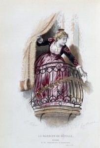 Rosine in De barbier van Sevilla door Emile Antoine Bayard