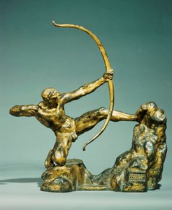 Herakles de Boogschutter door Emile Antoine Bourdelle