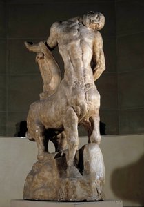 De stervende centaur Beeldhouwwerk door Antoine Bourdelle door Emile Antoine Bourdelle