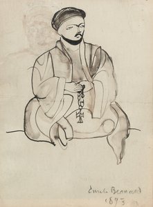 Koptische priester, 1893 door Emile Bernard