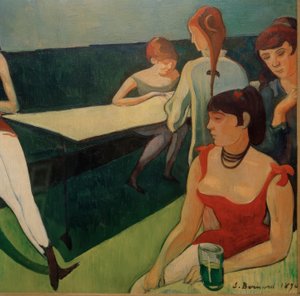 Een bordeel (detail)