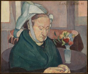 Portret van Madame Lemasson door Emile Bernard