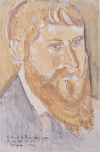 Portret van Paul Serusier, 1893 door Emile Bernard