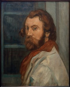 Zelfportret Emile Bernard, 1901 door Emile Bernard