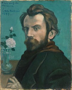 Zelfportret, 1897 door Emile Bernard
