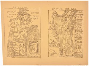 Sint-Lucas door Emile Bernard