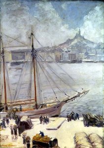 De Kade, Marseille door Emile Bernard