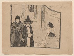 De wandeling door Emile Bernard