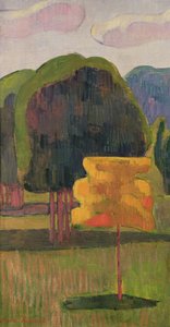 De Gele Boom, 1888 door Emile Bernard