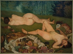 Twee naakten door Emile Bernard
