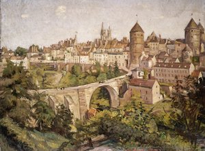 Landschap van de Yonne, 1907