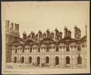 Les Tuileries en ruines