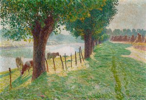 Eind Augustus, 1909 door Emile Claus