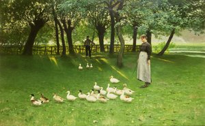 Het Eendenmeisje, vroege jaren 1880