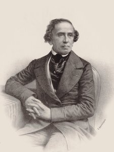 Portret van de componist Giacomo Meyerbeer 1791-1864, 1857