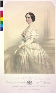 Koninklijke prinses van België K. H. Charlotte door Emile Desmaisons