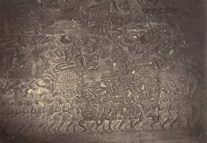 Bas-reliëf van de Grote Galerie van de Pagode, 1866