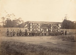 Begrafenis, Cochinchina, 1866