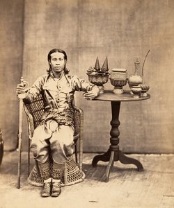 Phra-Kéo-Pha, Broer van de Koning, 1866 door Emile Gsell