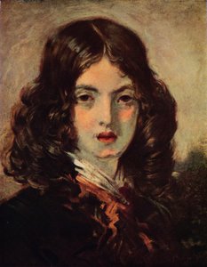 Petite Mendiante Rousse door Emile Isidore Deroy