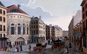 Lodewijk Filips verlaat het Koninklijk Paleis, 31 juli door Emile Jean Horace Vernet