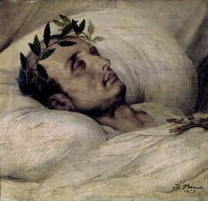 Napoleon I (1769-1821) op zijn Sterfbed
