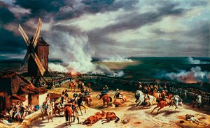 De Slag bij Valmy, 20 september, 1792, 1826 door Emile Jean Horace Vernet