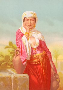 De vrouw van Samaria door Emile Jean Horace Vernet