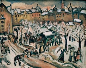 Sneeuw in München